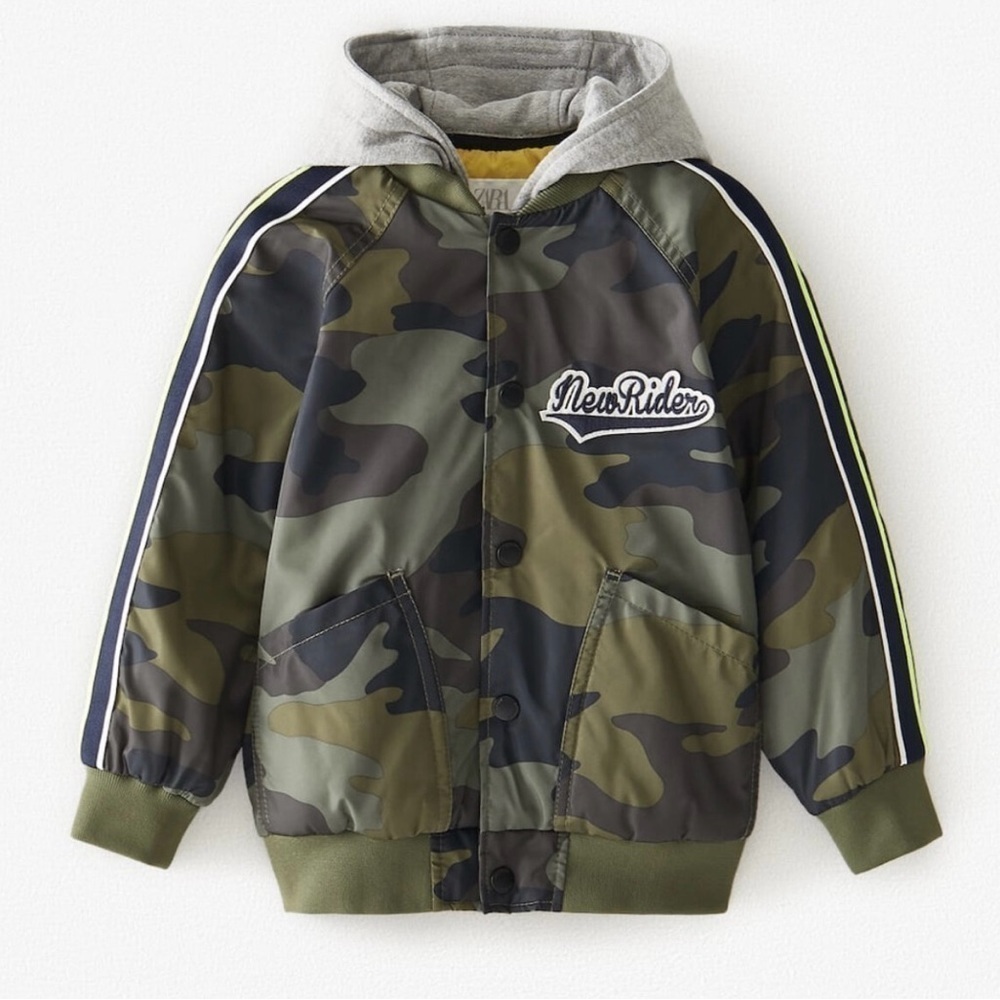 Zara boys military jacket size 6T